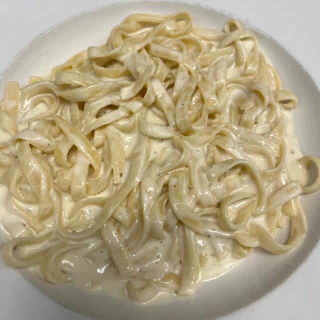 Fettuccine Alfredo.